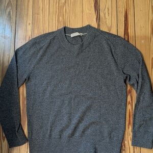 Everlane Men's Charcoal Crewneck Sweater